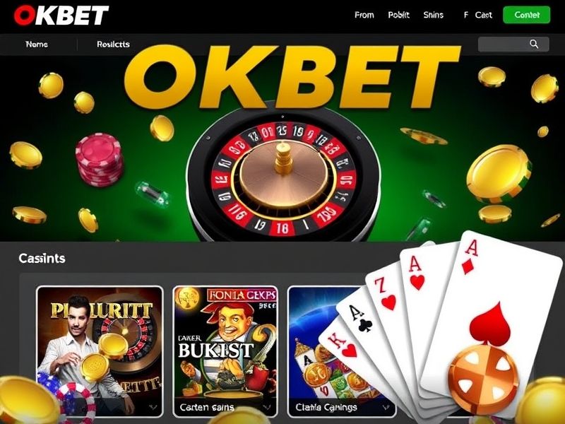 Welcome to okbet cc, your ultimate destination for online gambling. Discover real money casino games, sports betting, and live dealers with secure and exciting options. Learn more about our promotions and expert-approved platform.